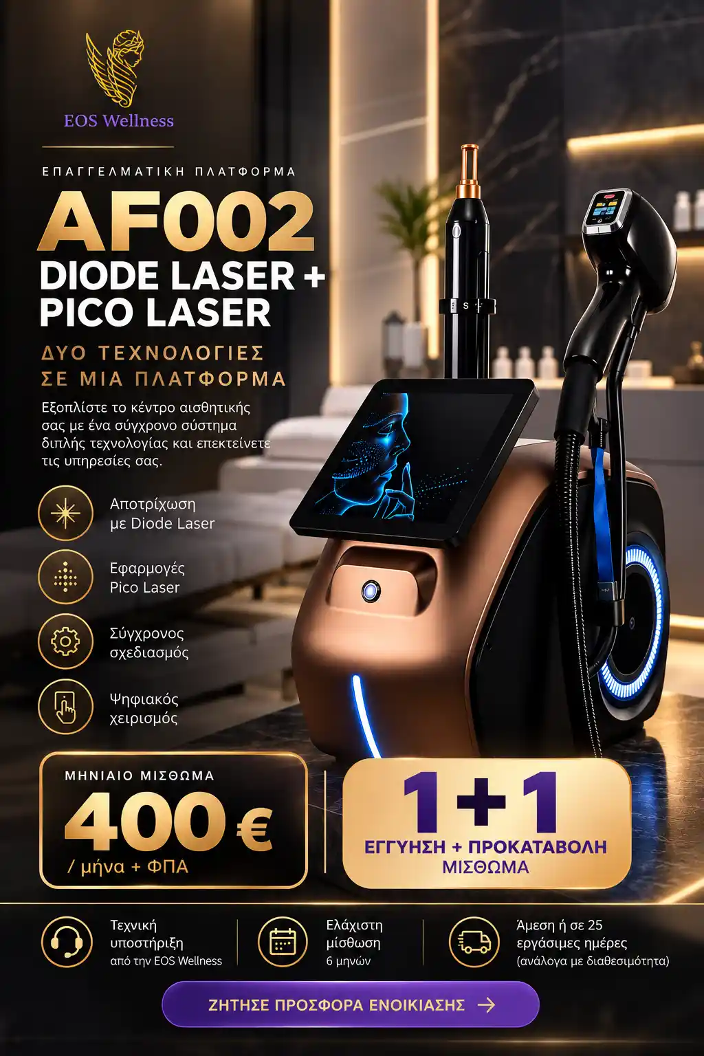 AF002 Diode Laser + Pico Laser